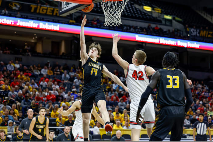 Jefferson City Vianney Missouri boys basketball March 13 2024 Nate Latsch 27010